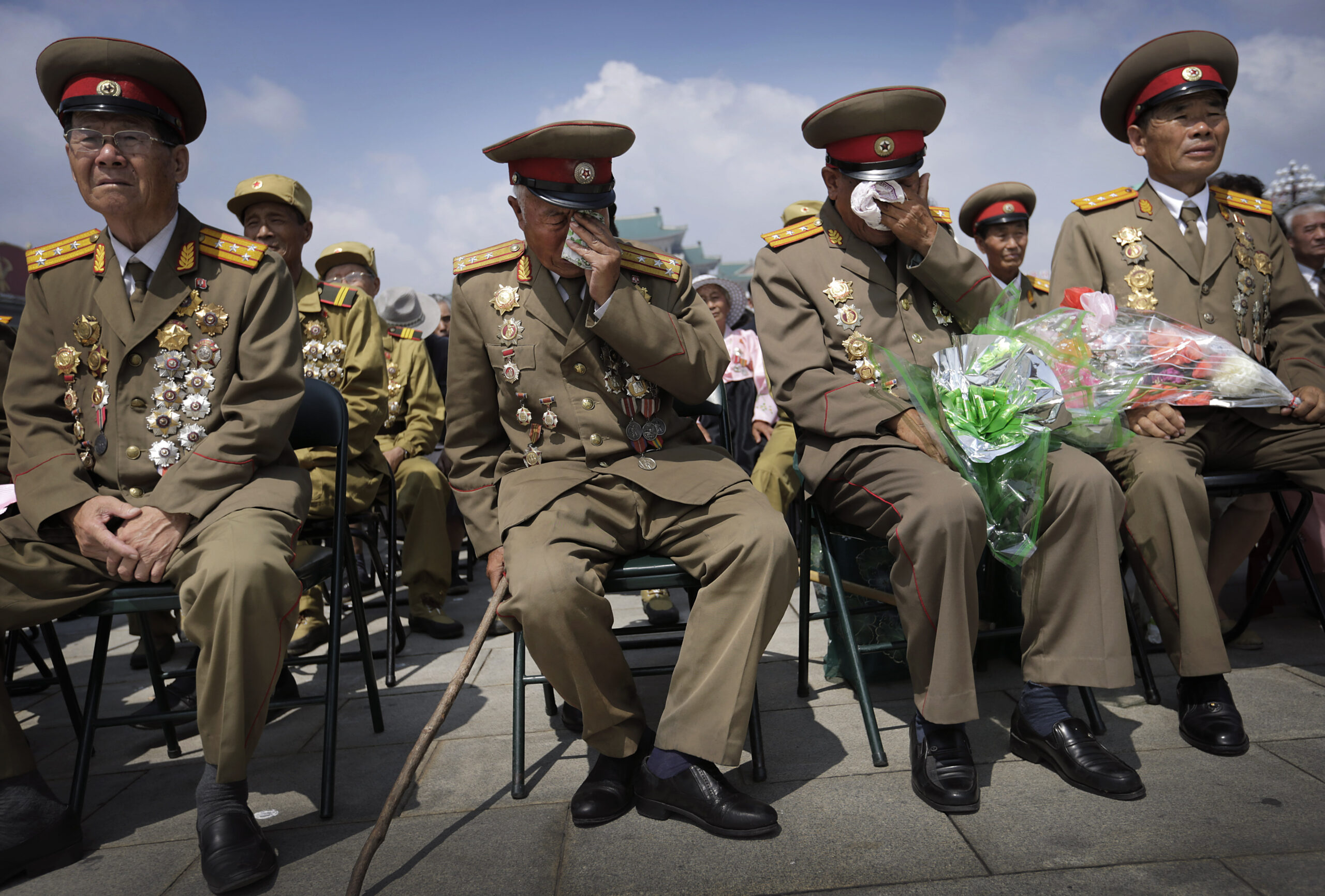 AP PHOTOS: North Korea marks war anniversary