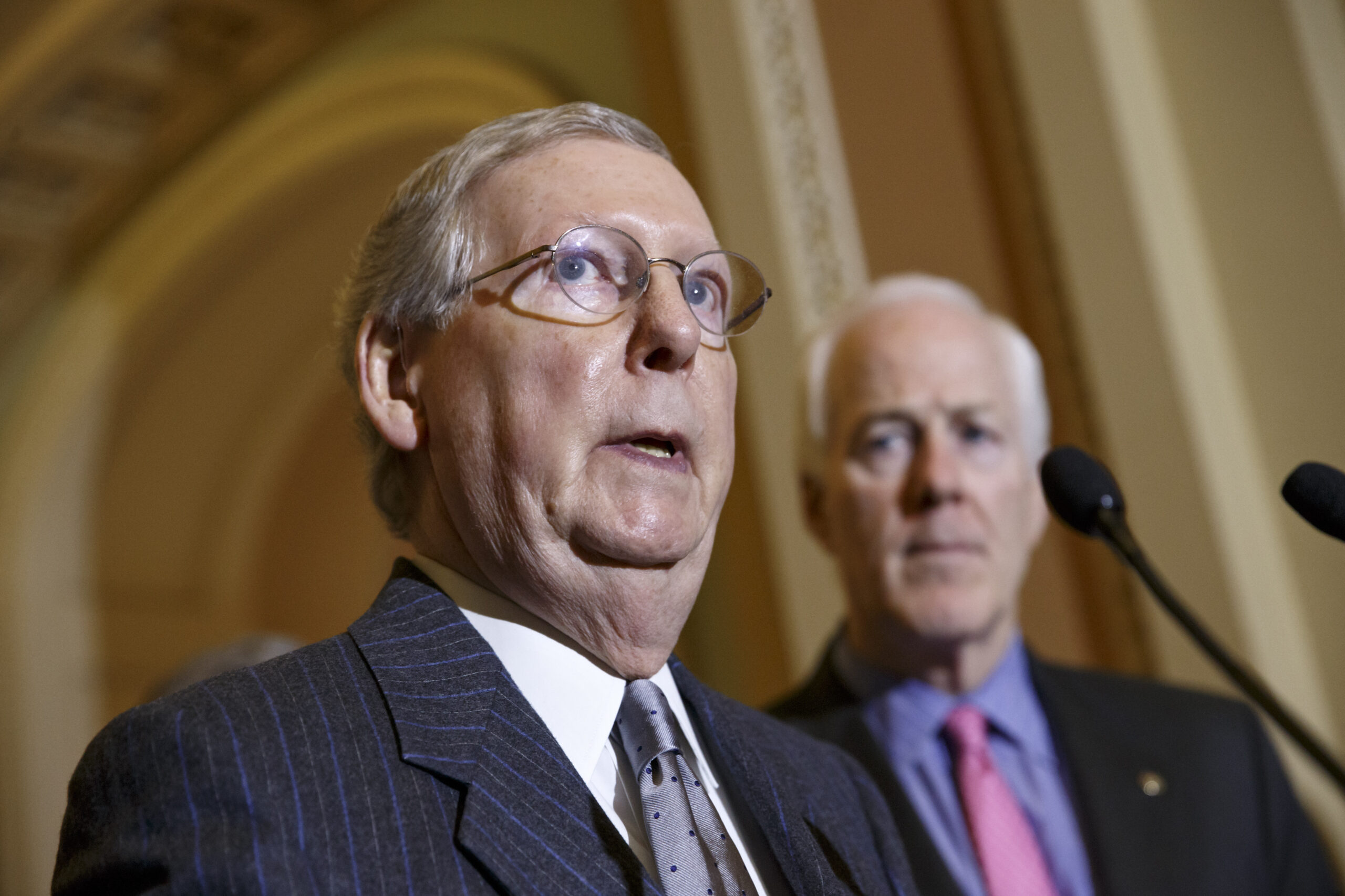 Senate Republicans struggle with DHS bill