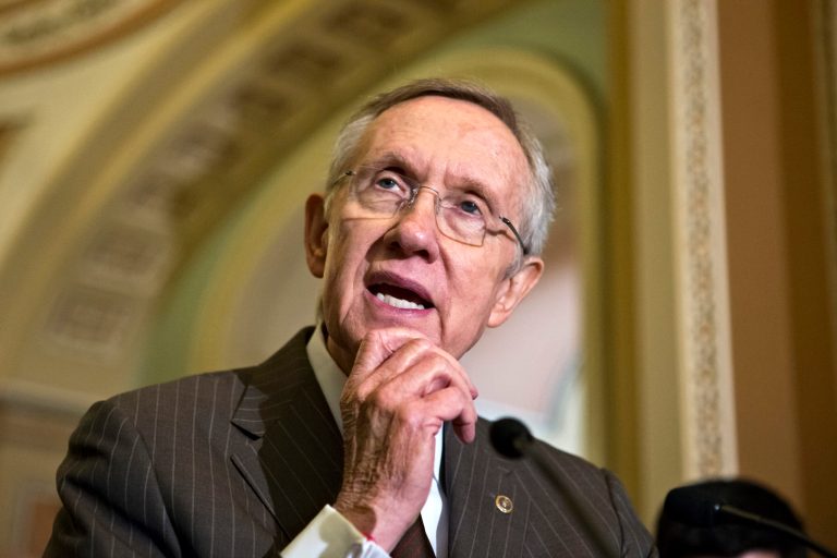 Senate Majority Leader Harry Reid has announced an accelerated schedule for a final vote on the Gang of Eight's comprehensive immigration reform bill. (AP Photo/J. Scott Applewhite)