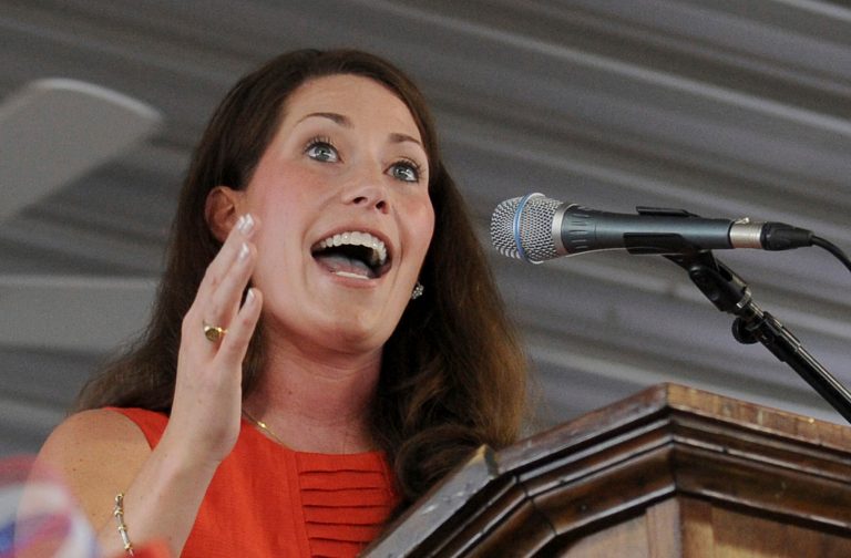 The Democratic Senatorial Campaign Committee will on Friday send an email urging the party's rank and file to come to the aid of Kentucky Senate candidate Alison Lundergan Grimes after Republicans posted an 