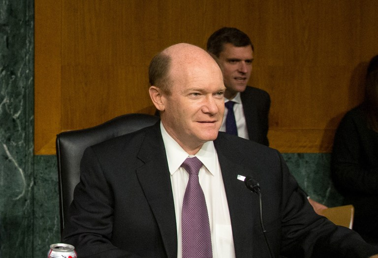Sen. Chris Coons, D-Del., called the Iran nuclear deal a 