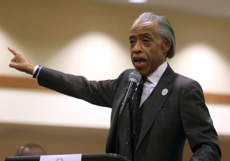 Rev. Al Sharpton and other civil rights leaders on Friday said Sen. Jeff Sessions, R-Ala., is 