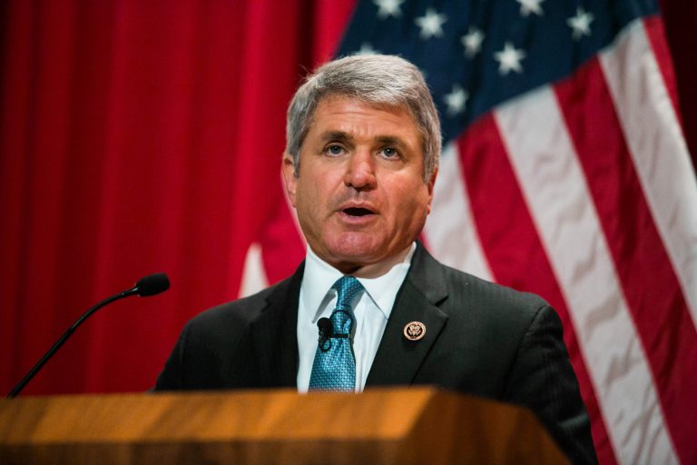 House Homeland Security Chairman Michael McCaul delivers a 