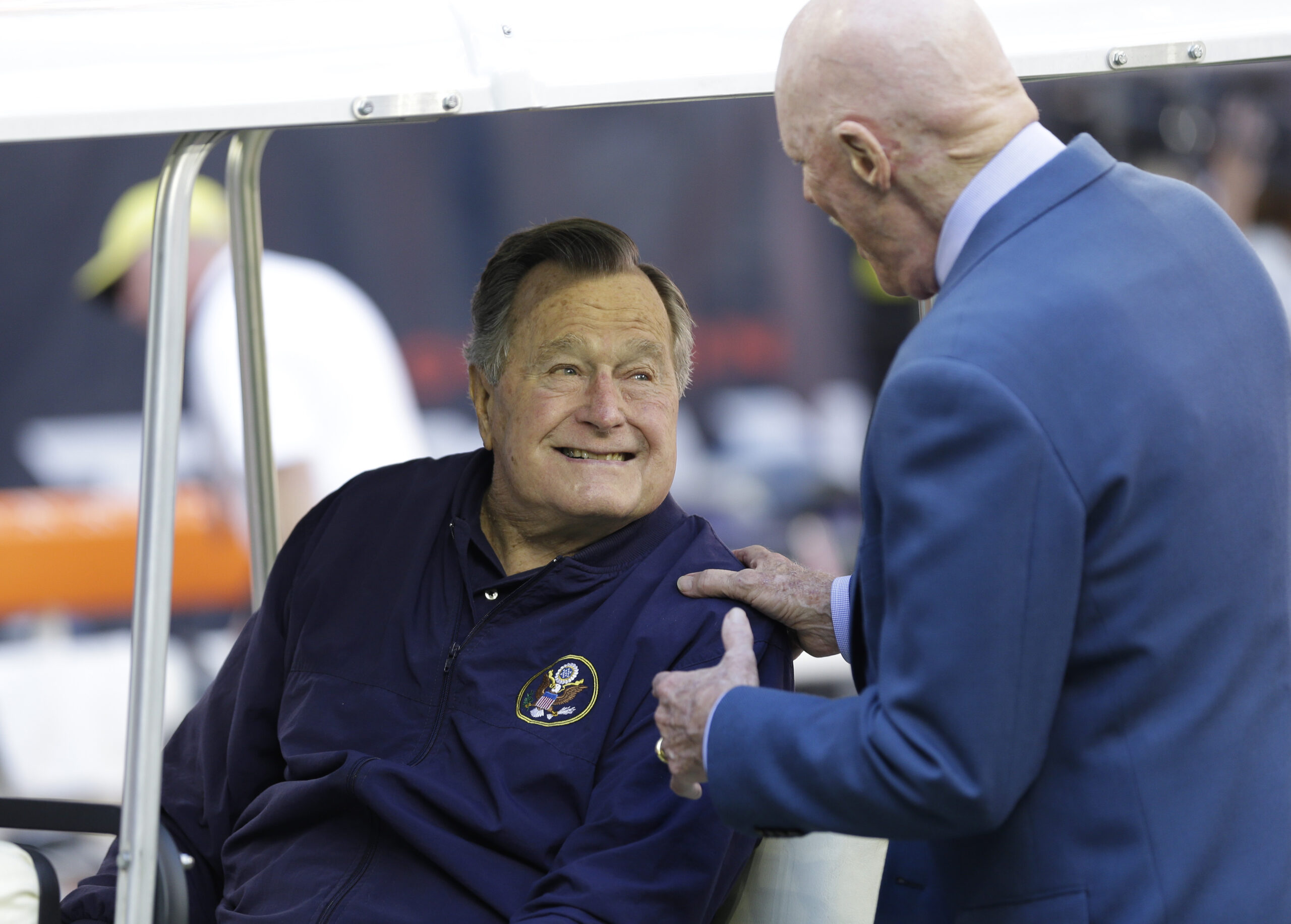 George H.W. Bush released from hospital