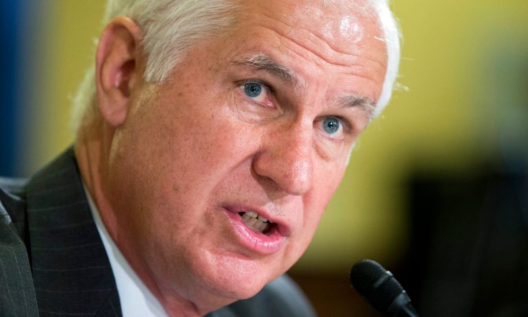 Richard Griffin, who resigned as the State Department's security chief in November 2007 amidst the scandal involving Blackwater security guards, now sits as the head of the VA Office of the Inspector General. (AP Photo)