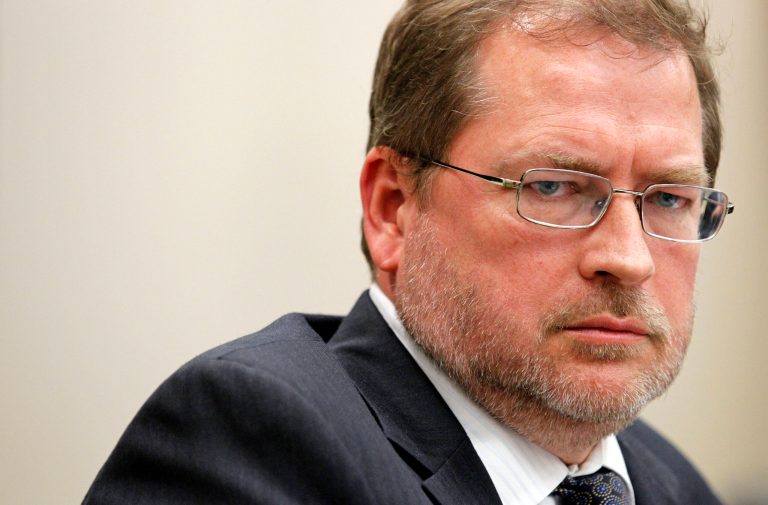 Grover Norquist, the president of Americans for Tax Reform. (AP Photo/Haraz N. Ghanbari)