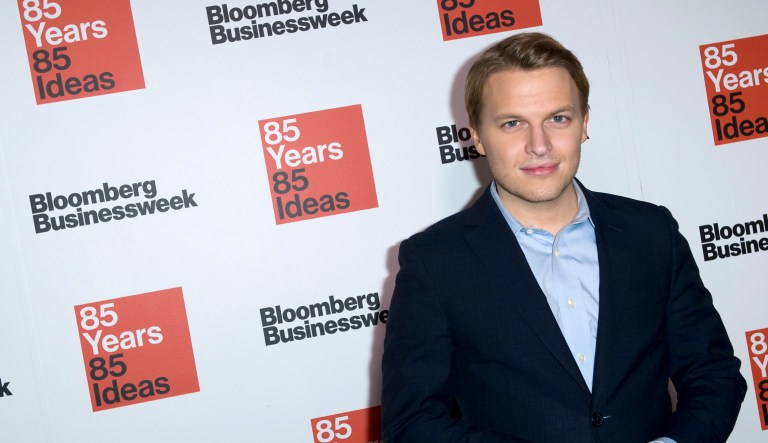 Ronan Farrow, an investigative reporter for NBC News, suggested the news network declined to publish his latest piece featuring the stories of various women who were sexually assaulted and harassed by Hollywood producer Harvey Weinstein. (Photo by Stephen Chernin/Invision/AP)