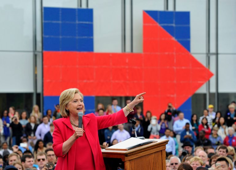 HillaryÂ Clinton says she will 