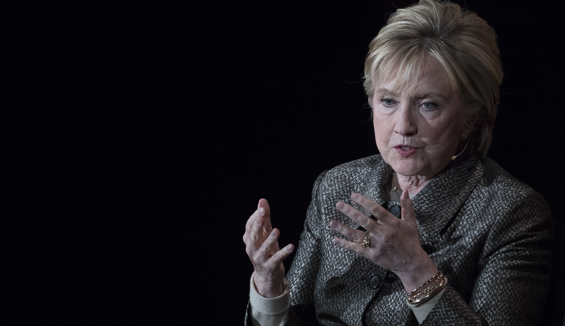 Hillary Clinton blames press for covering email scandal ‘like it was Pearl Harbor’