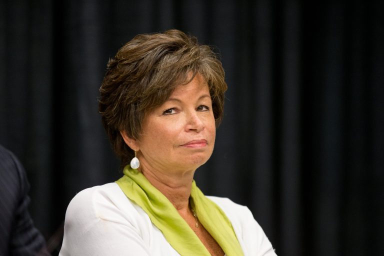 A donor stepped forward to pay her fee, but Jarrett says she will no longer accept it. (AP Photo/Andrew Harnik)