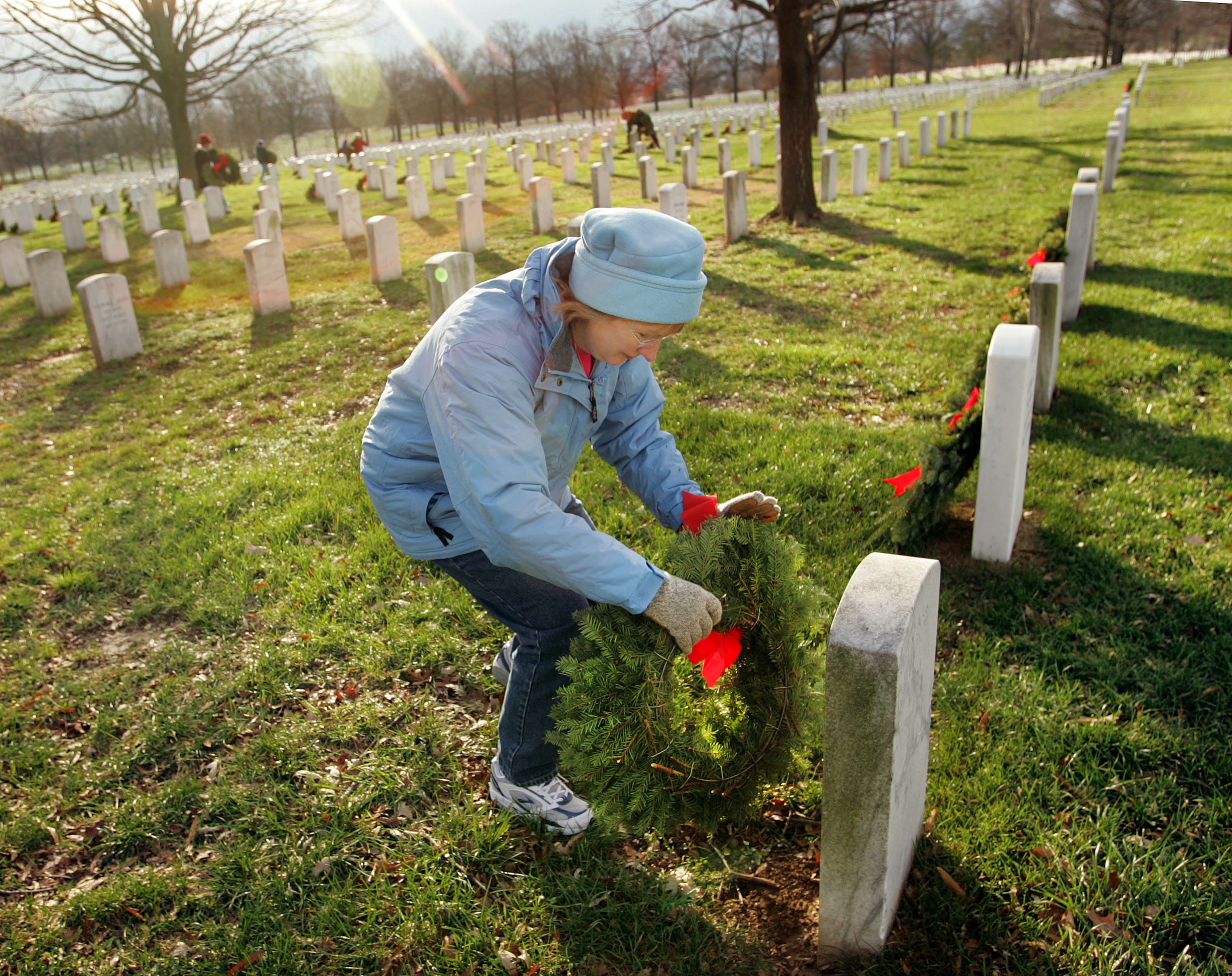 Merry Christmas for Arlington cemetery