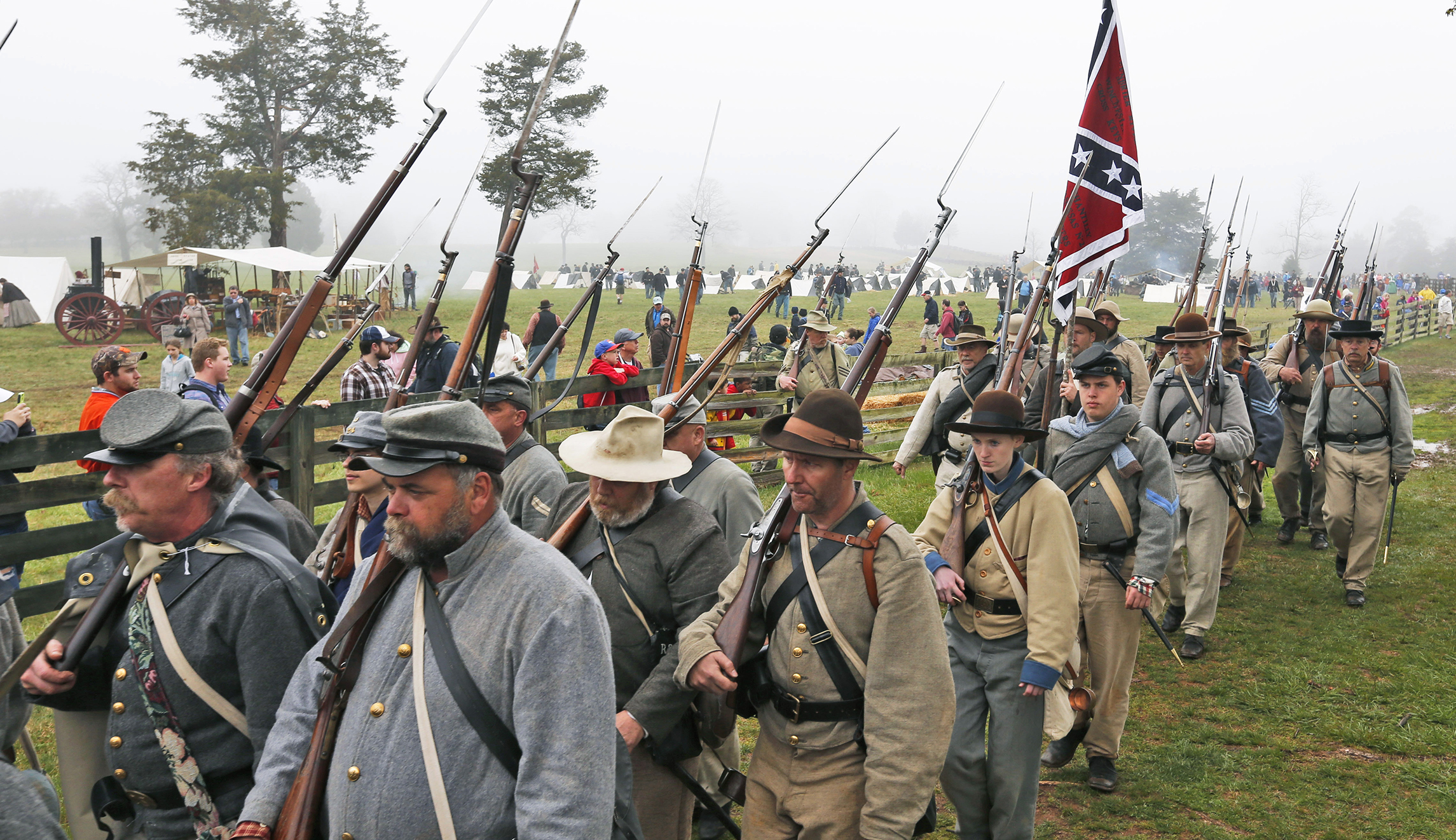 Cancelling Civil War re-enactments because of what happened in Charlottesville is absurd