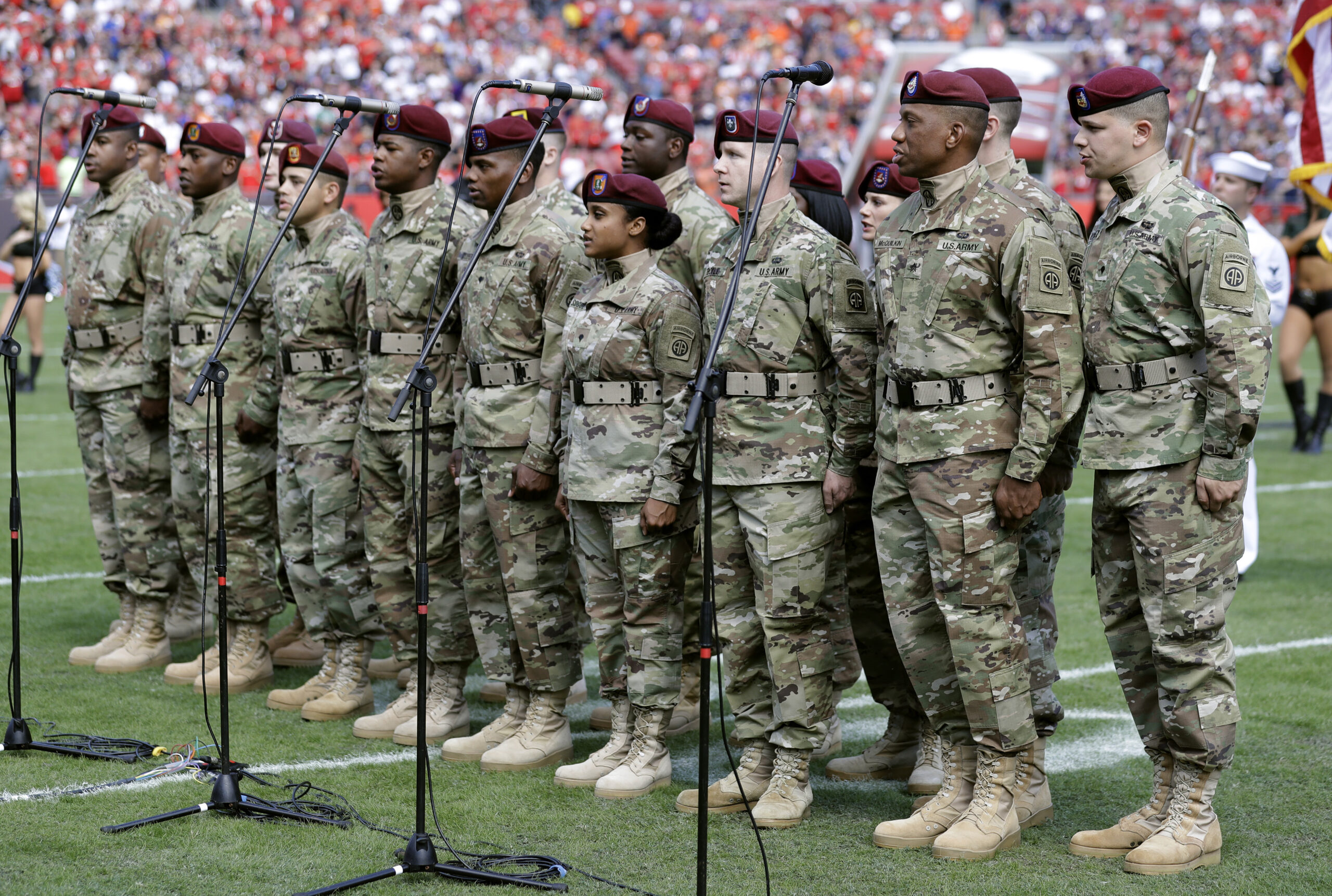 Poll: Most troops excited about Trump, but some are worried