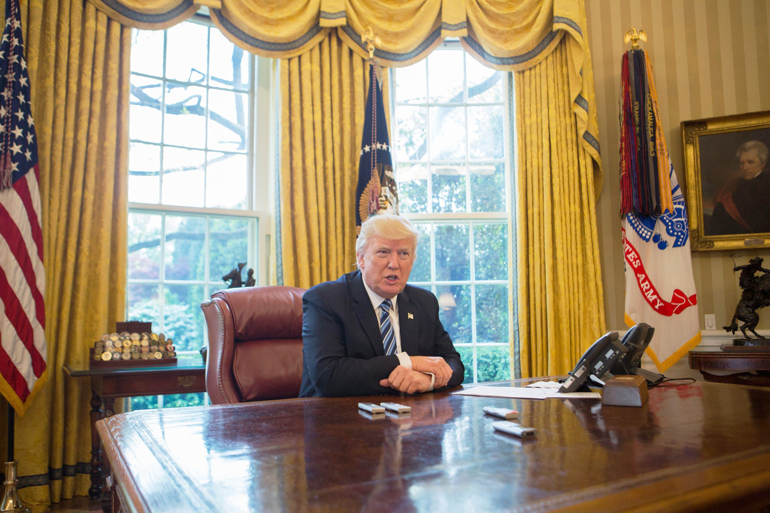 Trump: ‘You make a mistake here, there is nothing to work out’