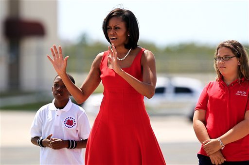 Michelle Obama back in Vegas; 2nd time in 33 days