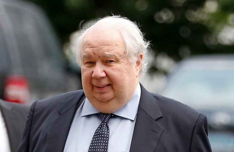 Former Russian ambassador to the U.S. Sergei Kislyak denied Saturday that he discussed state secrets, or the issue of U.S. sanctions on Russia, with Trump's now-ousted national security adviser Mike Flynn. (AP Photo/Carolyn Kaster, File)