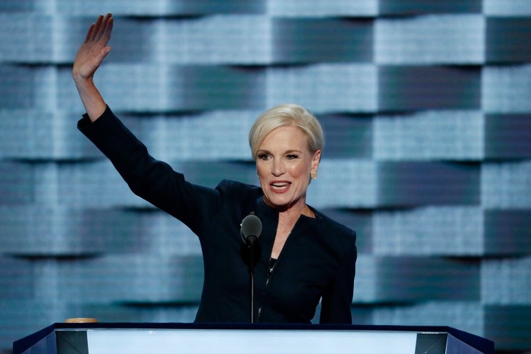 President of Planned Parenthood Cecile Richards said the group will fight to keep its health centers open as President-elect Donald Trump takes office.