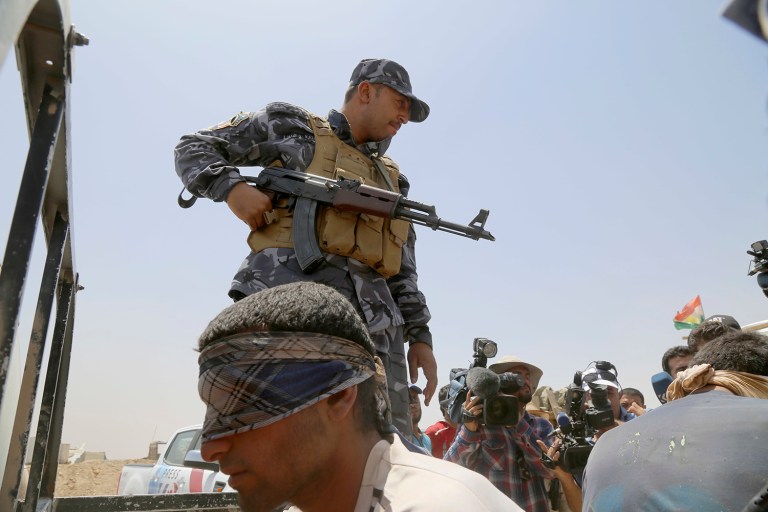 Army Col. Chris Garver told Pentagon reporters that captured documents are providing an intelligence bonanza. (AP Photo)