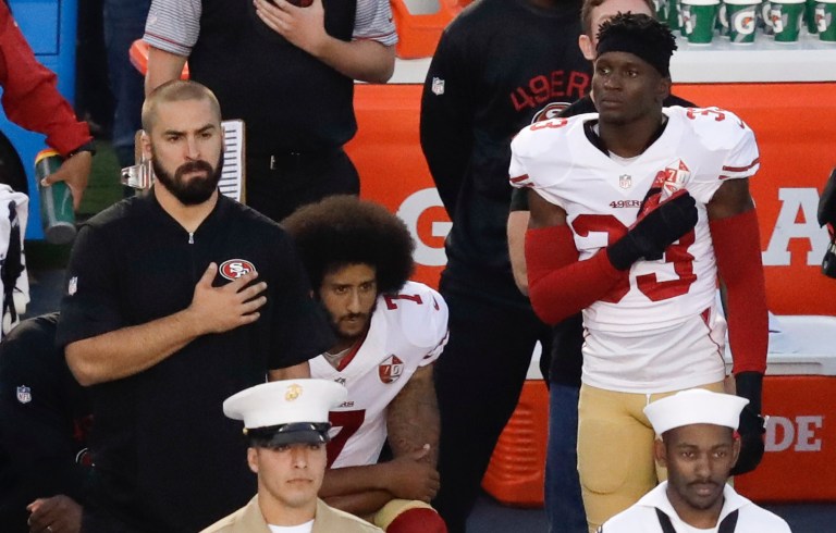 His facts are accurate and cannot be argued. But Kaepernick's actions fail in two critical ways, Mingo writes. (AP Photo/Chris Carlson, File)