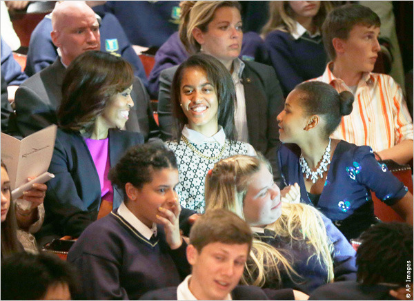$7.9m Obama Ireland trip included $251,161 for Michelle Obama’s Dublin ‘sightseeing’