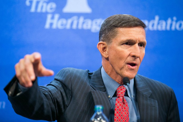 Flynn resigned from his White House position late Monday night, following reports he misled the administration about his contact with Russia's ambassador to the United States during the transition. (Graeme Jennings/Examiner)