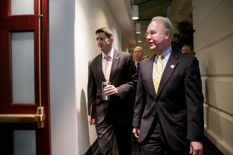As Republican lawmakers, Speaker Paul Ryan and Secretary of Heath and Human Services Tom Price, promise to repeal and replace Obamacare, staffers have spent hours responding to calls and emails from constituents worried about losing coverage or benefits. (AP Photo/J. Scott Applewhite)