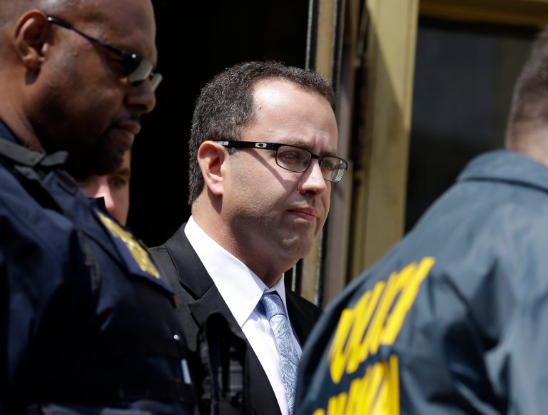 Jared Fogle's attorneys announced that the former Subway pitchman will plead guilty to paying for sex with two children, among other crimes. (AP Photo)Â 