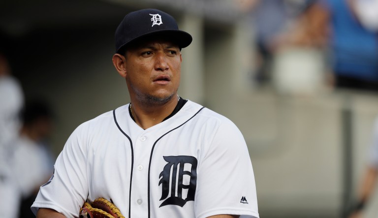 Cabrera didn't back down even though they are potentially risky remarks, given that his family still lives in Venezuela. (AP Photo/Carlos Osorio)