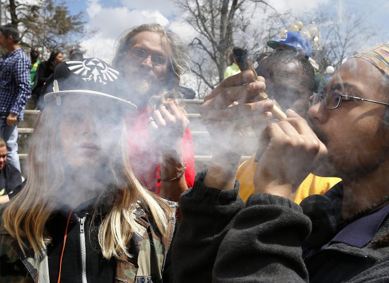 Following legislation adopted earlier this year, adult possession of a small amount of marijuana will now become a civil violation punishable by a fine. (AP Photo/Brennan Linsley, File)