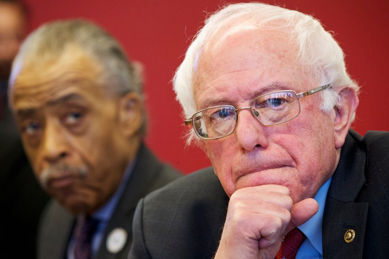 Sanders has been working to win over African American and Hispanic voters going into the South Carolina and Nevada primaries, but Clinton still has the advantage. (AP Photo/Jacquelyn Martin)