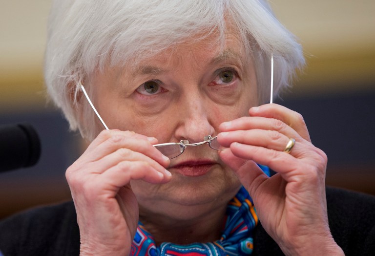 Unlike at past meetings, Chairwoman Janet Yellen and other members of the central bank are not expected to hint at a new round of interest rate increases that they later will have to back away from when economic growth disappoints. (AP Photo/Manuel Balce Ceneta)