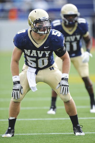 Navy’s French showing his commitment