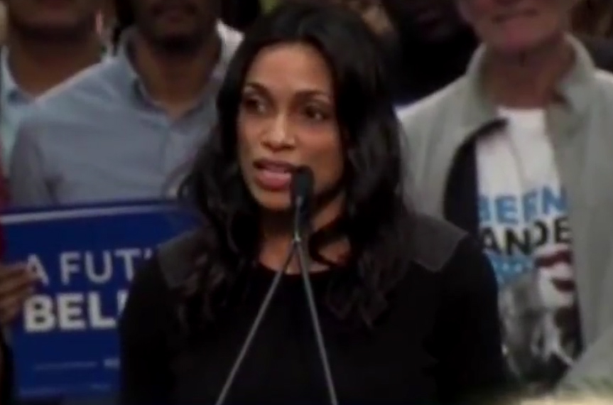 Rosario Dawson: Sanders will bring ‘bold leadership’ to White House