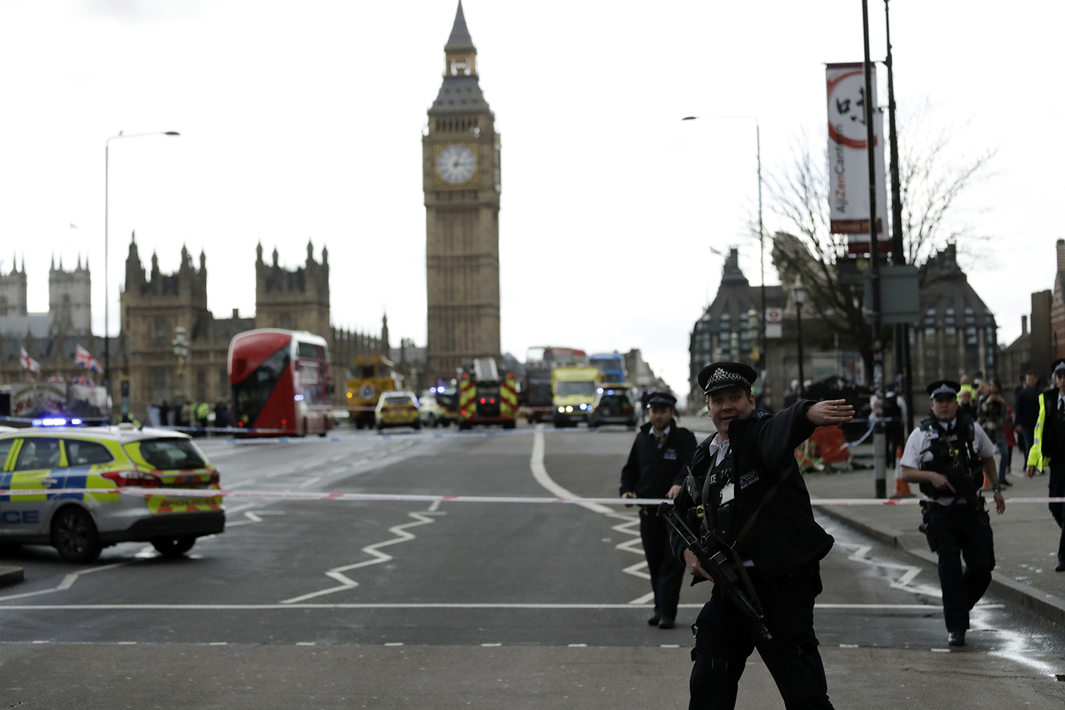British Prime Minister Theresa May condemns ‘sick and depraved terrorist attack’ in London