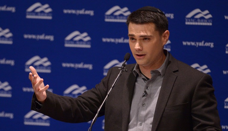 UCLA, which is Ben Shapiro's alma mater, has joined a long list of schools who use unconventional tactics like security fees and venue changes in an attempt to discourage conservative speakers. (Leah Hogsten/The Salt Lake Tribune via AP, Pool)