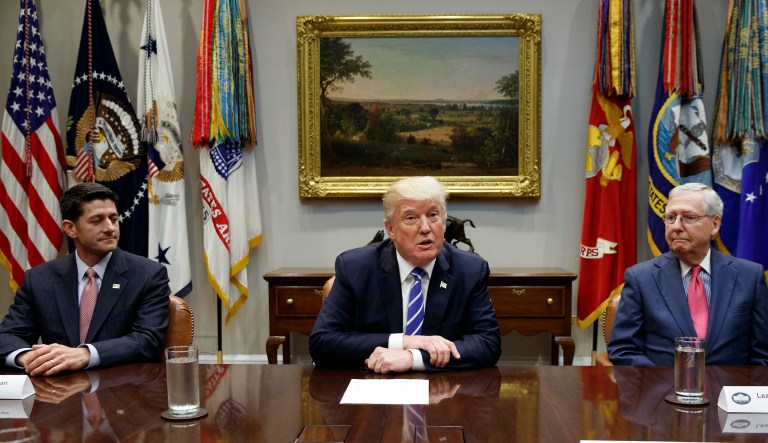 Thanks to the leadership of the Trump administration, House Speaker Paul Ryan, and Senate Majority Leader Mitch McConnell, tax reform will soon provide important tax relief for tens of millions of families and create hundreds of thousands of jobs. (AP Photo/Evan Vucci, File)