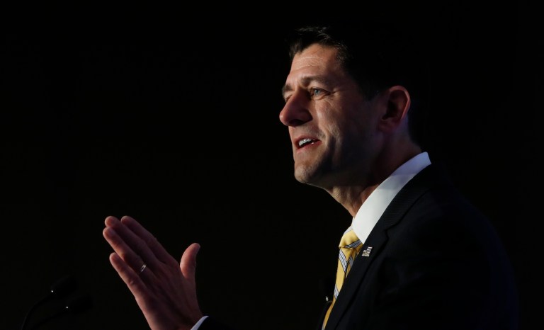 Assuming Ryan sets up his deer stand in his hometown of Janesville, Wis., that means Republicans must send a bill to the White House by Nov. 17. (AP Photo/Carolyn Kaster)