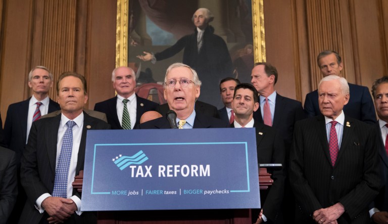 So far, the housing industry has split somewhat on the tax plan. (AP Photo/J. Scott Applewhite)