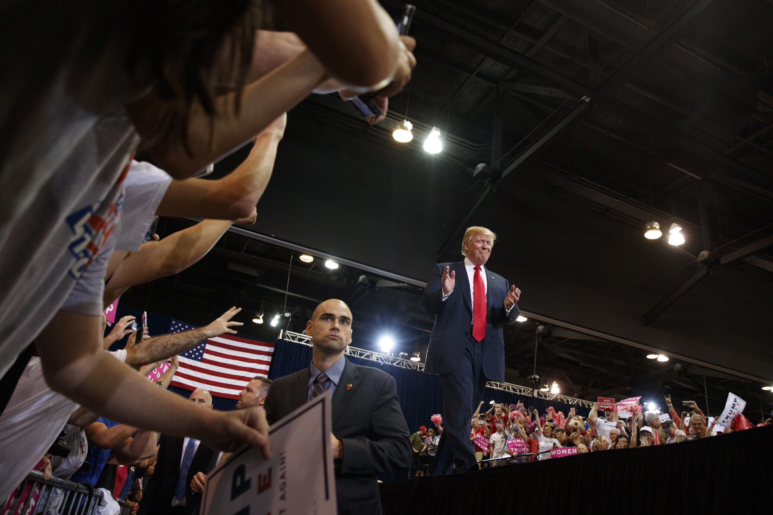 Trump declares the ‘silent majority’ is back in business
