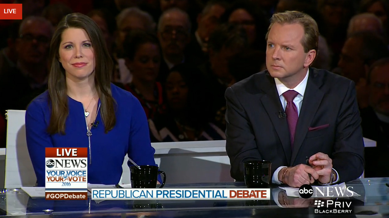 Some observations on Republicans’ responses to moderators’ questions in ABC debate