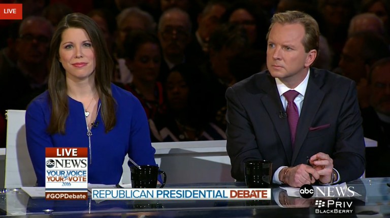 The mid-debate questions from the left-wing ABC questioners David Muir, Martha Raddatz and John McElveen provided multiple Republican candidates with an opportunity to contrast their views with those of Democratic candidates.