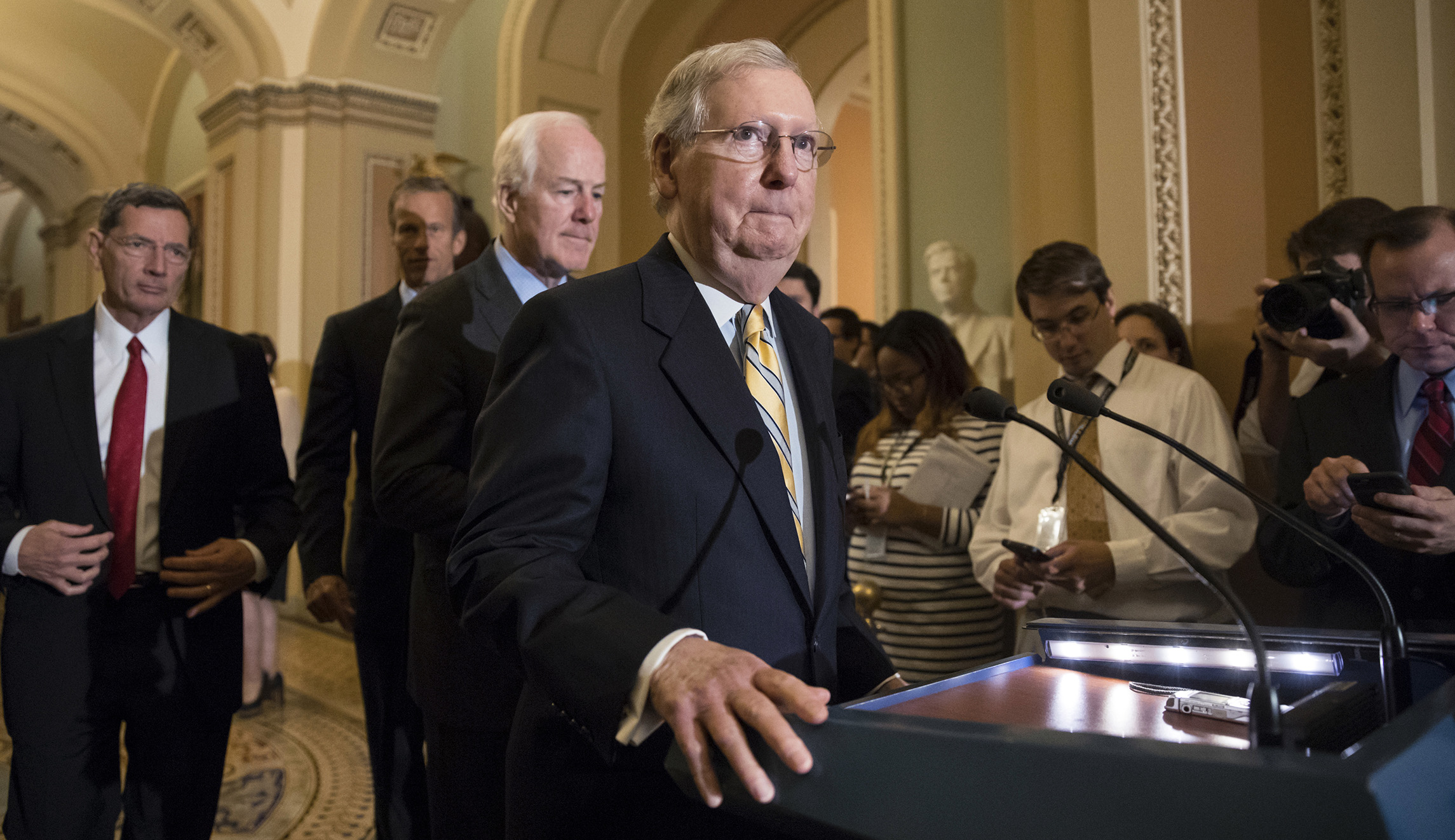 Mitch McConnell: No debt ceiling vote until 2018