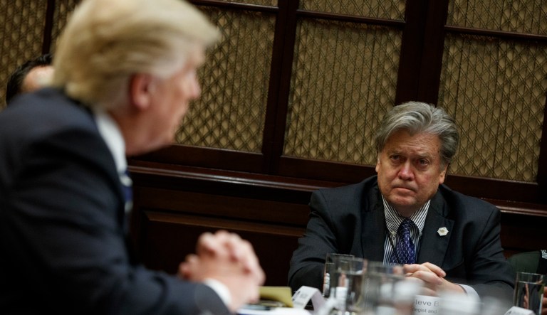 The 266-word screed was brutal &mdash; Trump says Bannon 