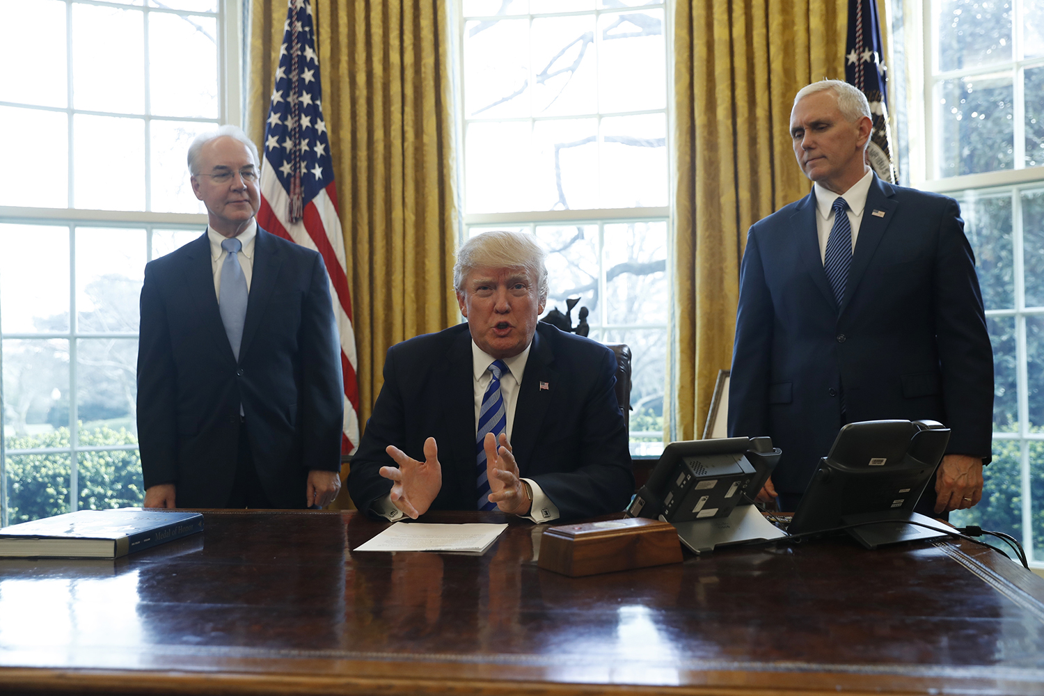 Trump: ‘We have to let Obamacare go its own way for awhile’