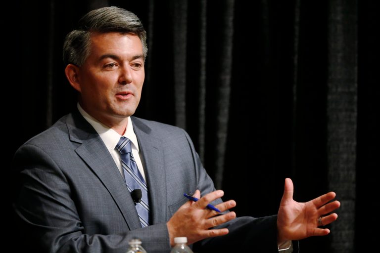Nobody expects Republican Rep. Cory Gardner to win the Hispanic vote in the Colorado Senate race against incumbent Democrat Mark Udall. (AP Photo)