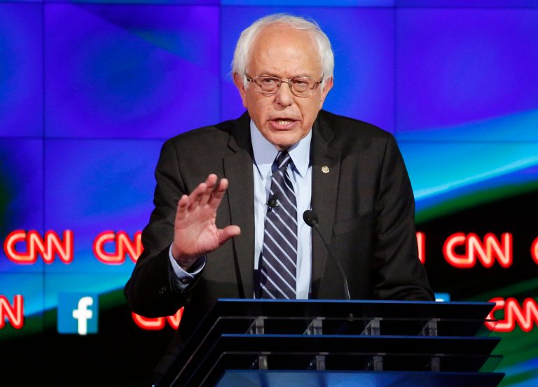 Sen. BernieÂ Sanders perceived the futility of trying to explain this to a room full of anti-gun politicians out for his blood, but he has explained it well in the past.Â (AP Photo/John Locher)