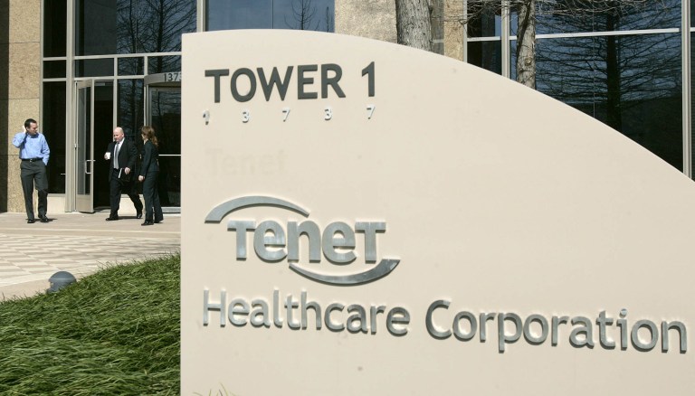 Tenet Healthcare Corporation headquarters are shown in Dallas.(AP Photo/LM Otero)