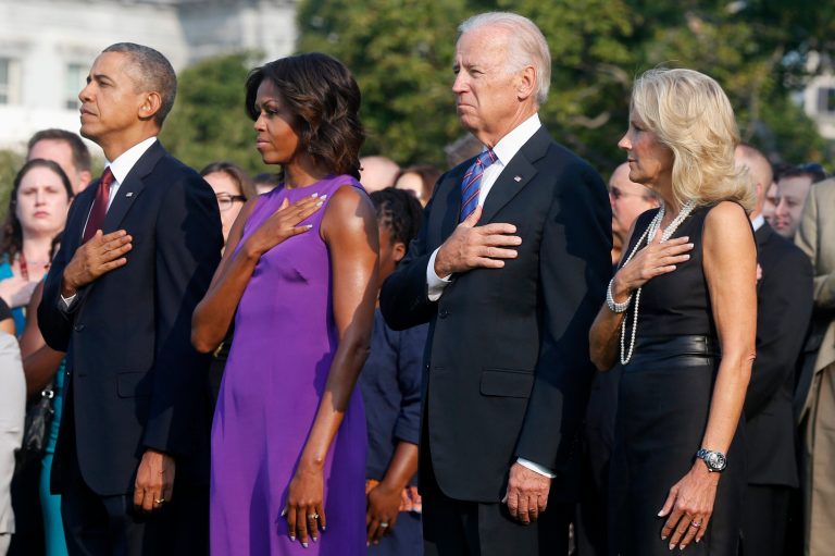 President Obama marked the 12th anniversary of the Sept. 11 terrorist attacks Wednesday, calling for Americans to honor the victims and their families on a day of national remembrance. (AP/Charles Dharapak)