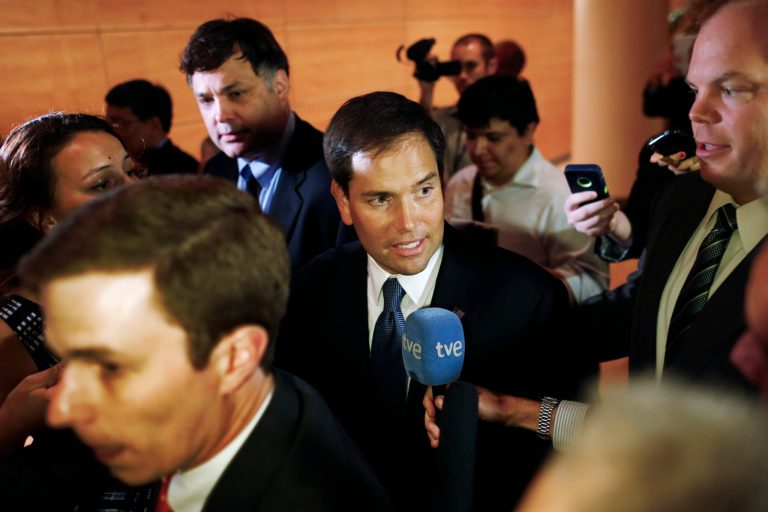 Sen. Marco Rubio, R-Fla., has put together an immigration bill that has the support of the GOP elite, K Street and Democrats.  (AP/Charles Dharapak)