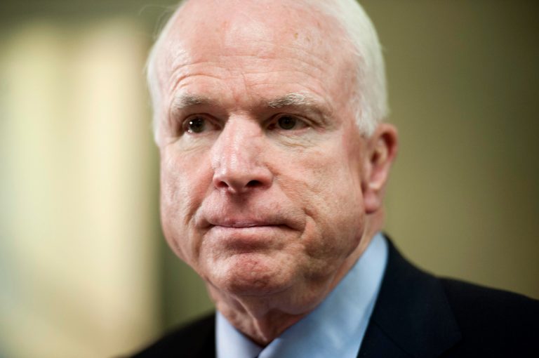 AP file
Sen. John McCain, R-Ariz., says senators from both parties are in talks over a border-security amendment to the Gang of Eight immigration reform bill.